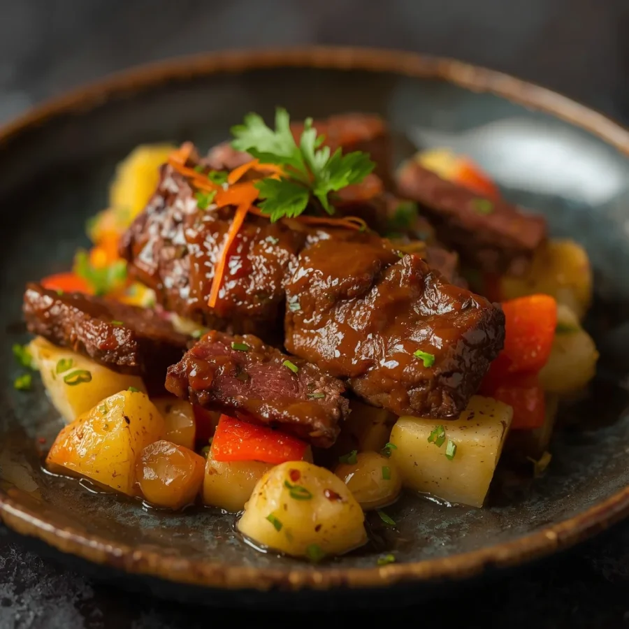 Golden Beef Tallow Roasted Vegetable Salad