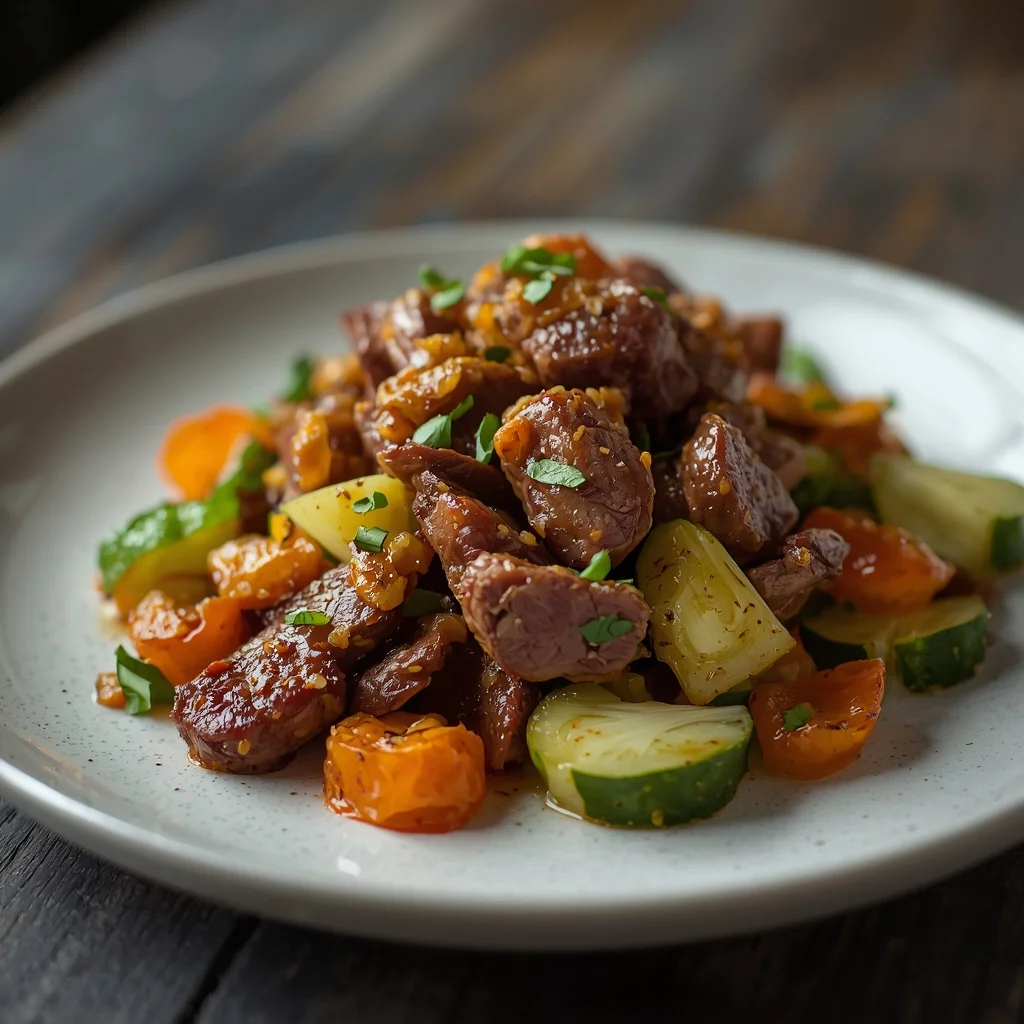 Golden Beef Tallow Roasted Vegetable Salad