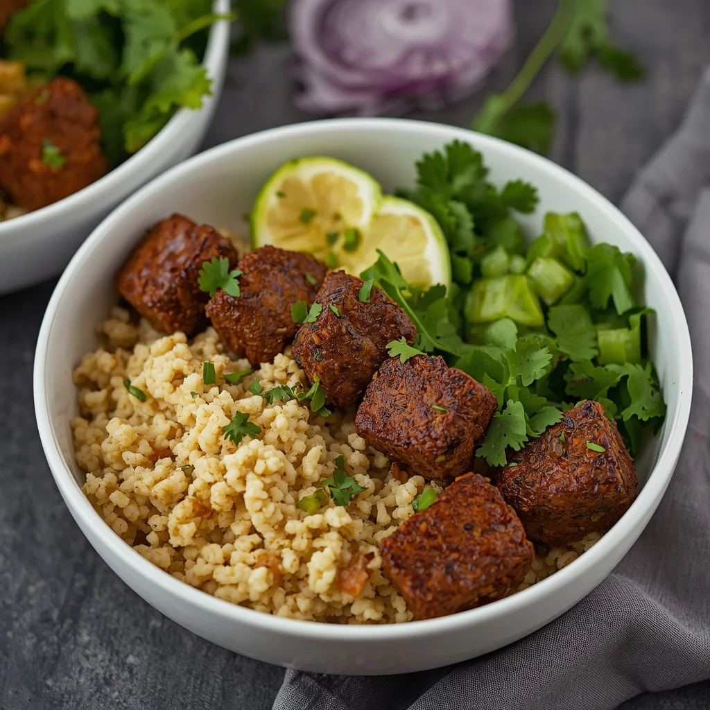 Grilled Kofta Couscous Bowls