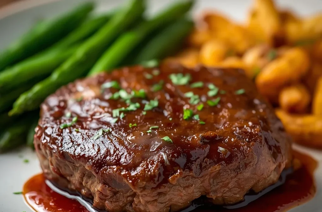 Halal Beef Salisbury Steak