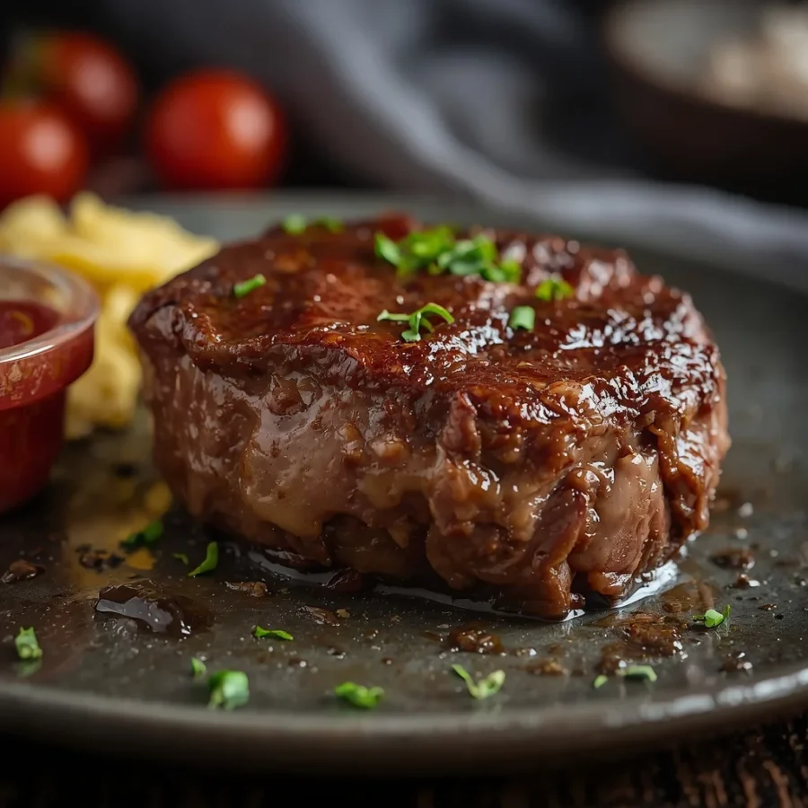 Halal Beef Salisbury Steak