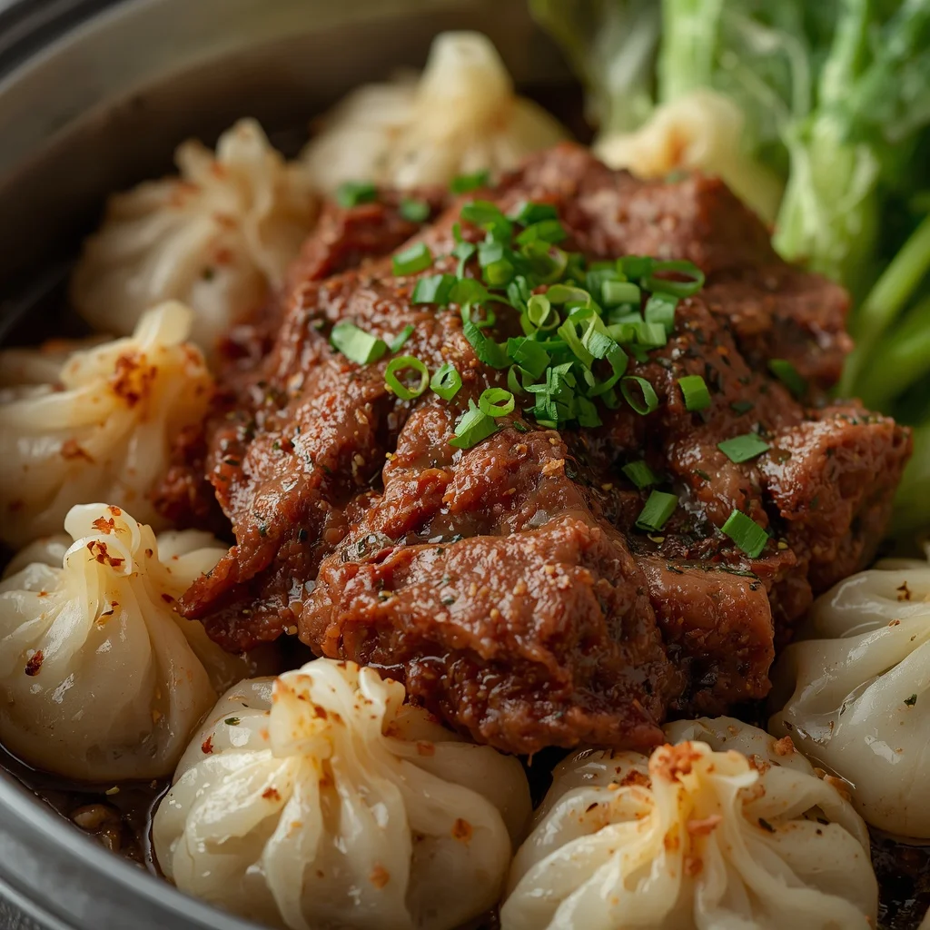 Halal Beef Short Rib Cabbage Dumplings