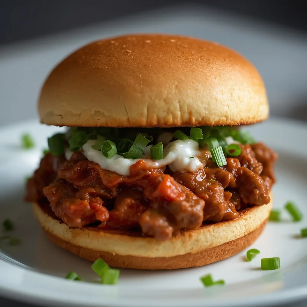 Halal Beef Sloppy Joes