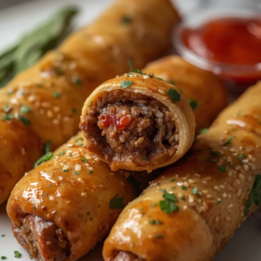 Halal Lamb Sausage Rolls