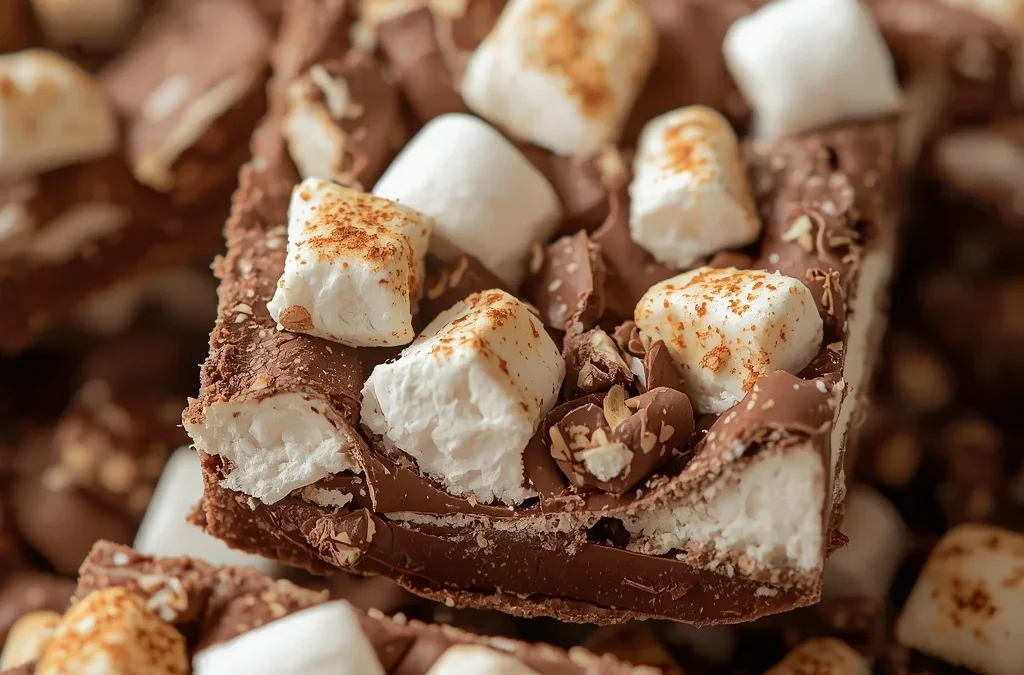 Halal Marshmallow Rocky Road Bark