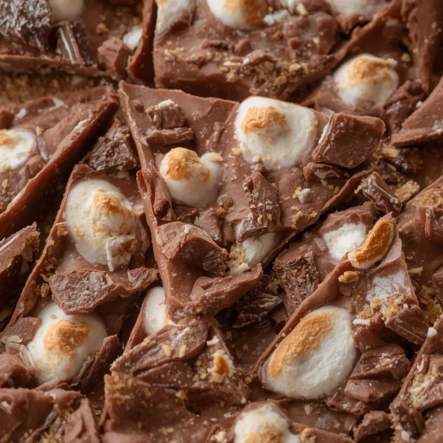 Halal Marshmallow Rocky Road Bark