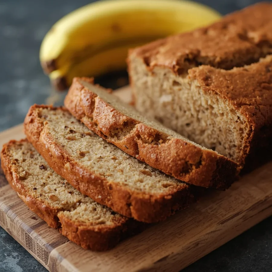 Kefir Cardamom Banana Bread