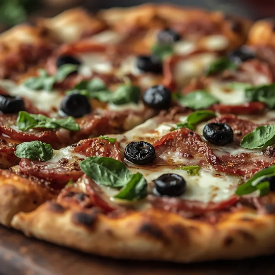 Lahmacun Flatbread Pizza