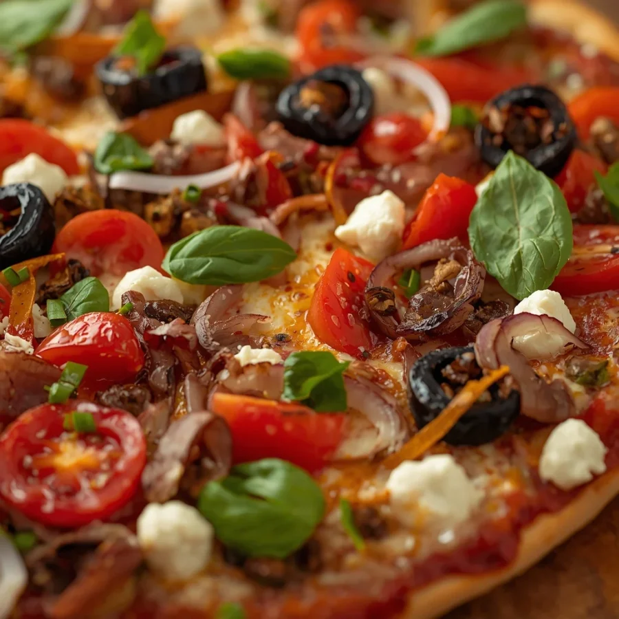 Lahmacun Flatbread Pizza