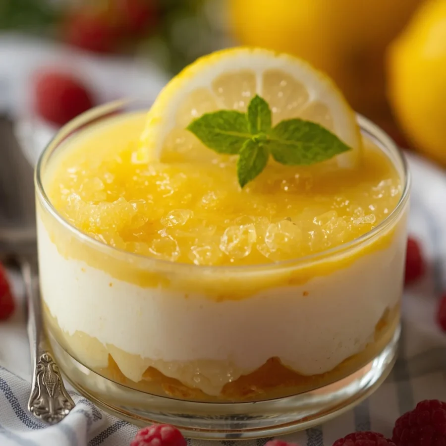 Lemon Lush Dessert