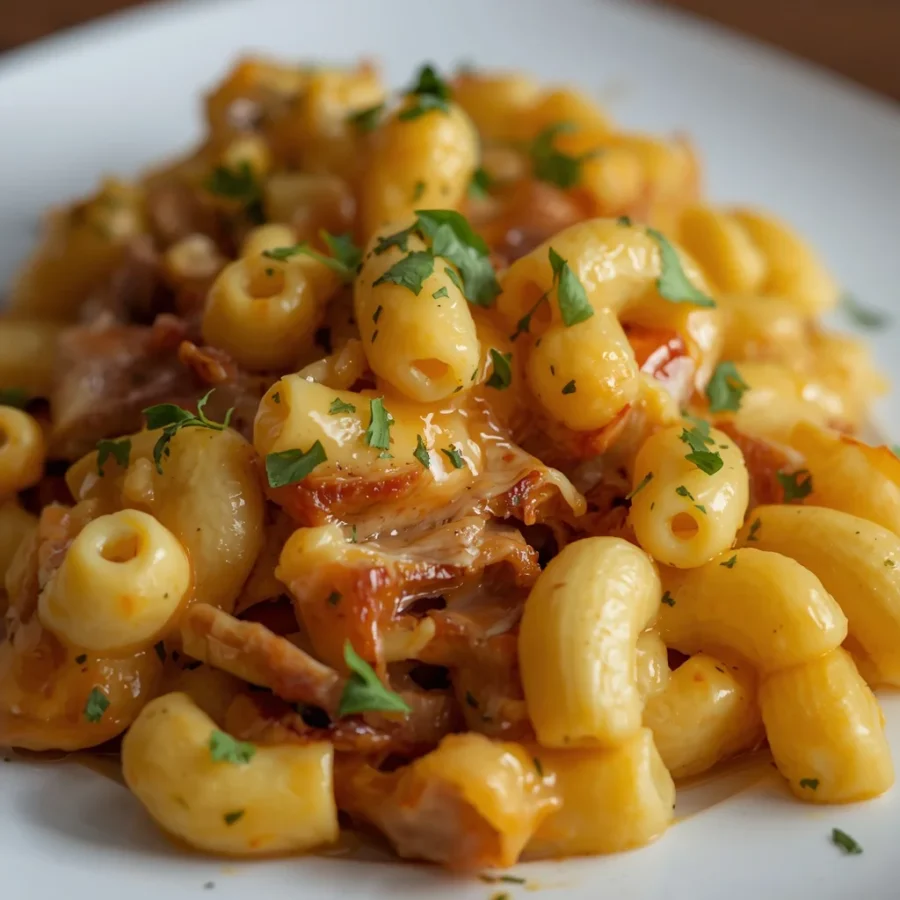Mac and Cheese with Smoked Turkey