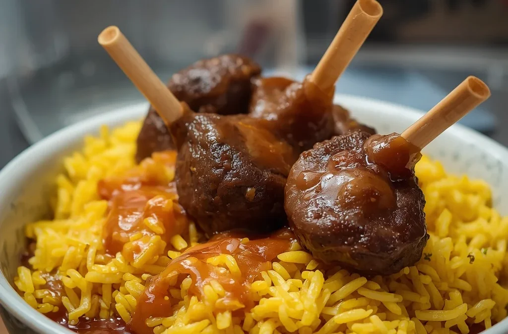 NYC-Style Street Cart Lamb Over Turmeric Rice