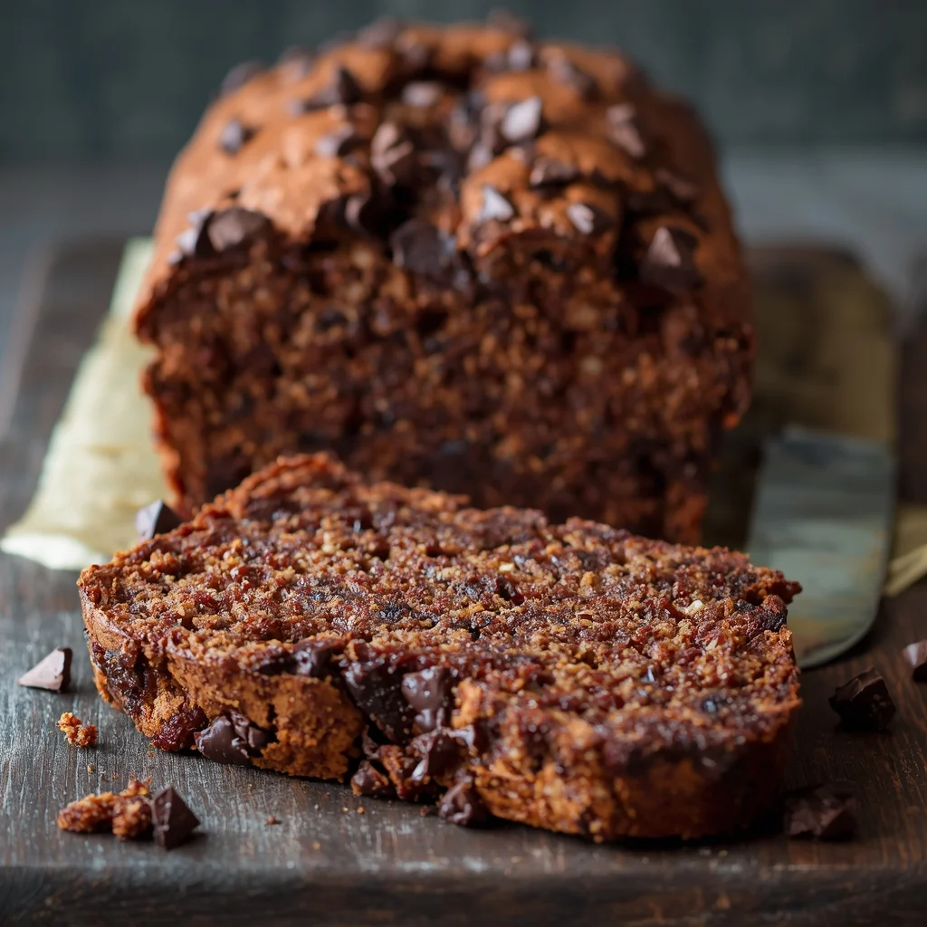 One-Bowl Fudgy Zucchini Chocolate Chunk Bread