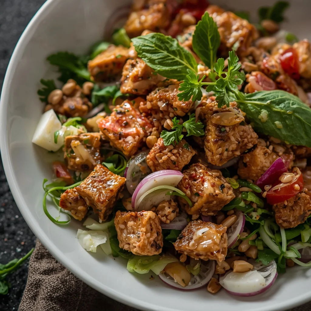 Persian Shirazi Protein Salad
