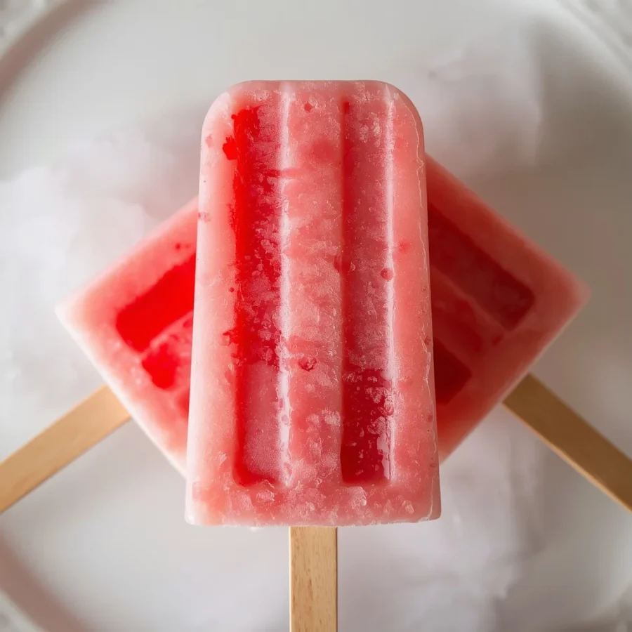Prebiotic Soda Float Popsicles