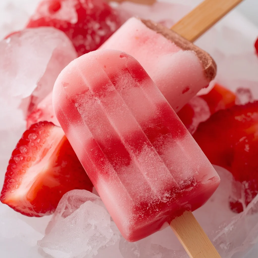 Prebiotic Soda Float Popsicles