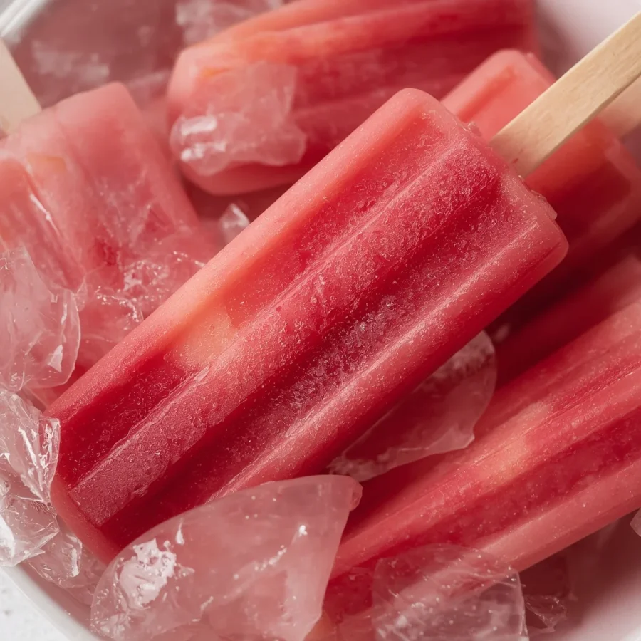 Prebiotic Soda Float Popsicles
