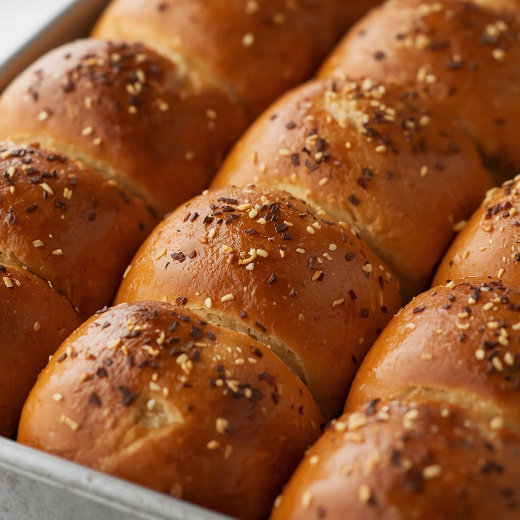 Saffron Honey Brioche Buns