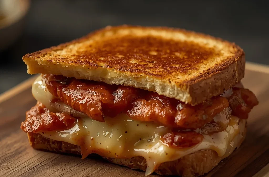 Shakshuka Grilled Cheese Sandwich
