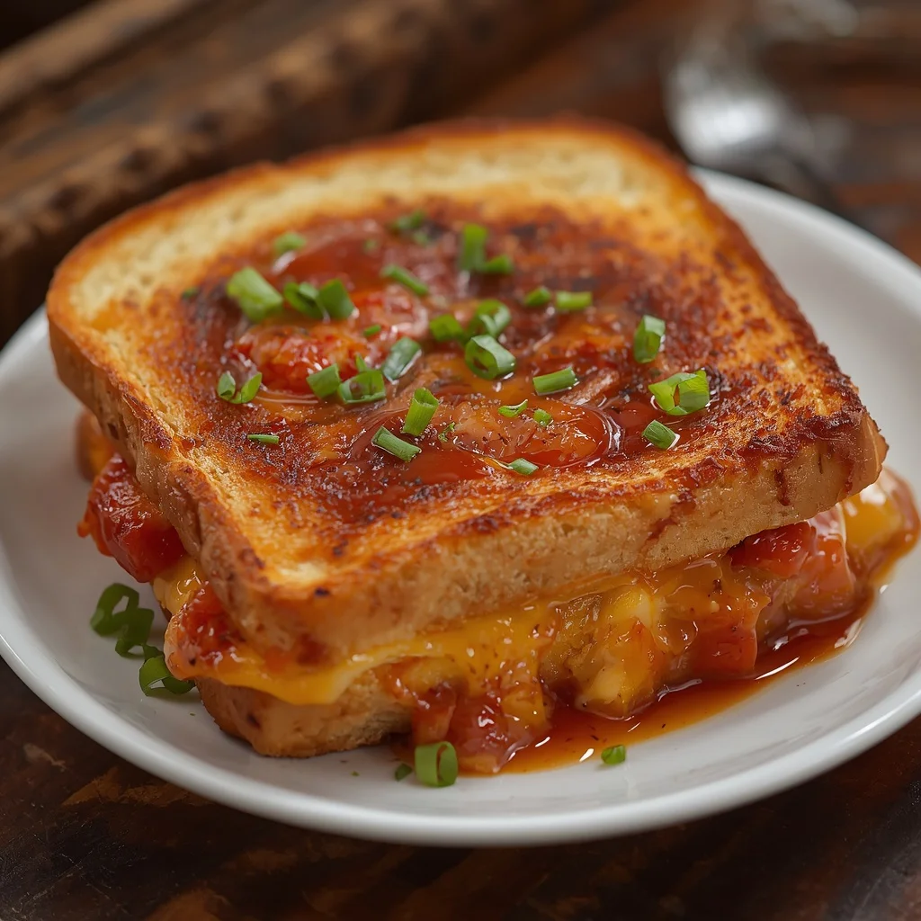 Shakshuka Grilled Cheese Sandwich
