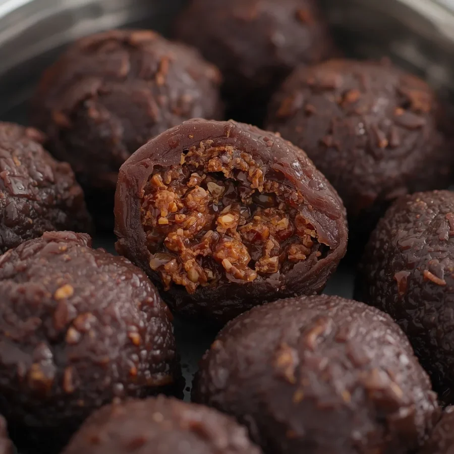 Stuffed Medjool Date Truffles