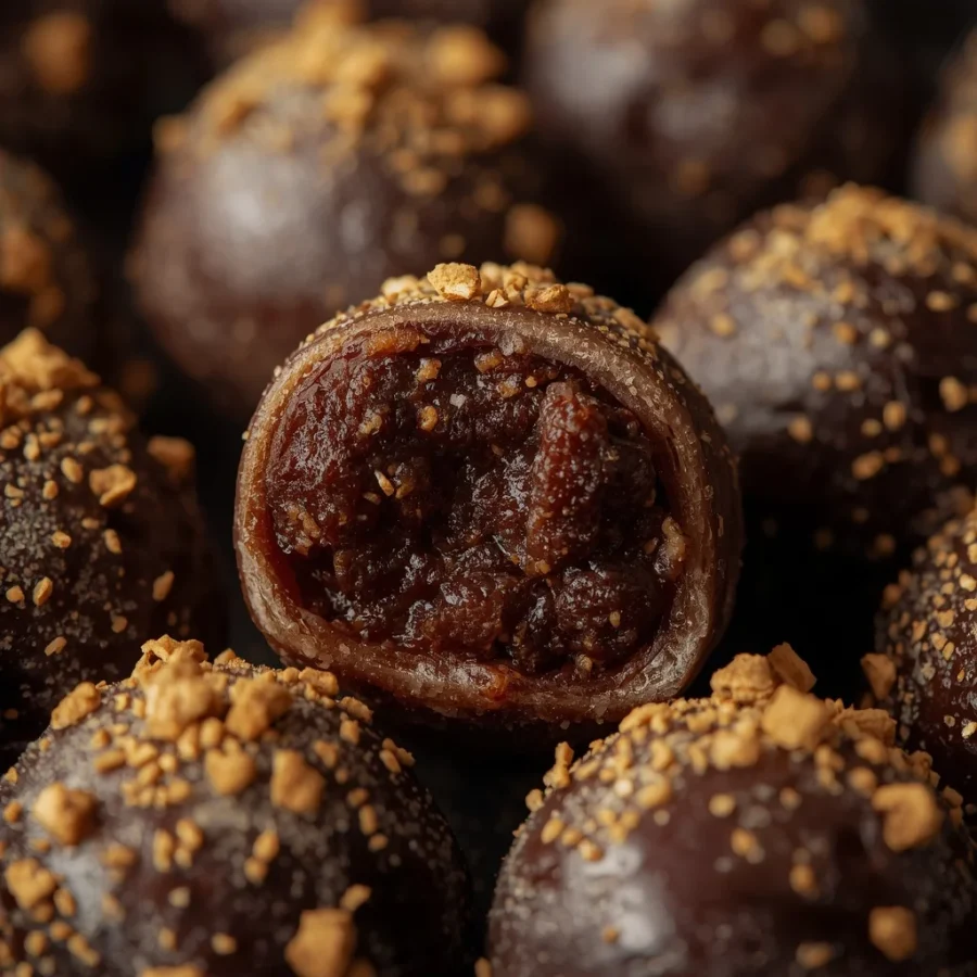 Stuffed Medjool Date Truffles