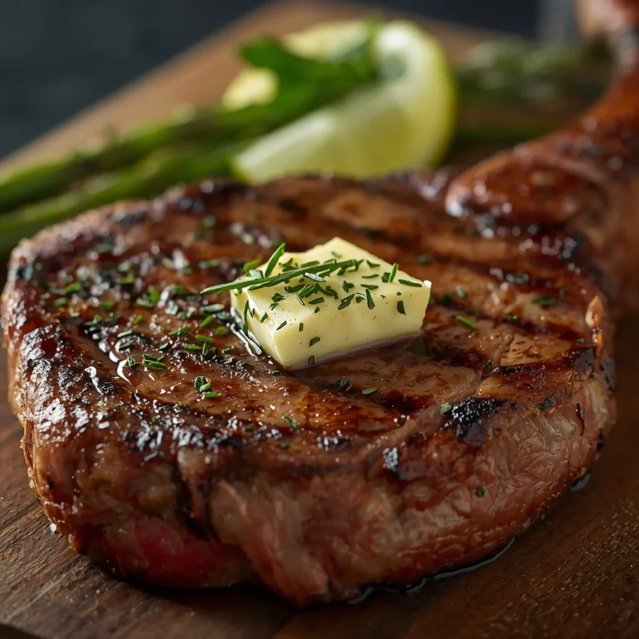 Sumac & Herb Butter Grilled Ribeye