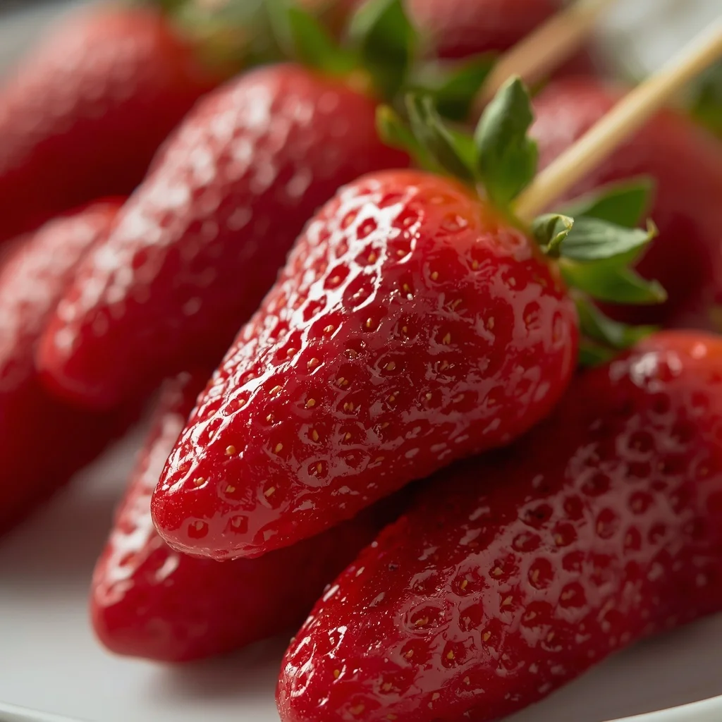 Tanghulu Candied Strawberry Skewers
