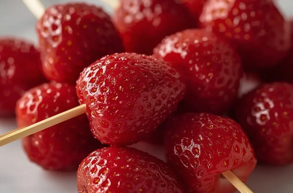 Tanghulu Candied Strawberry Skewers