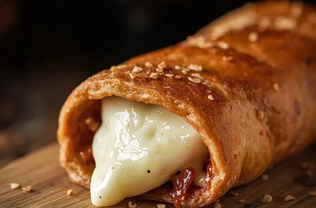 Turkish Simit Stuffed with Cheese