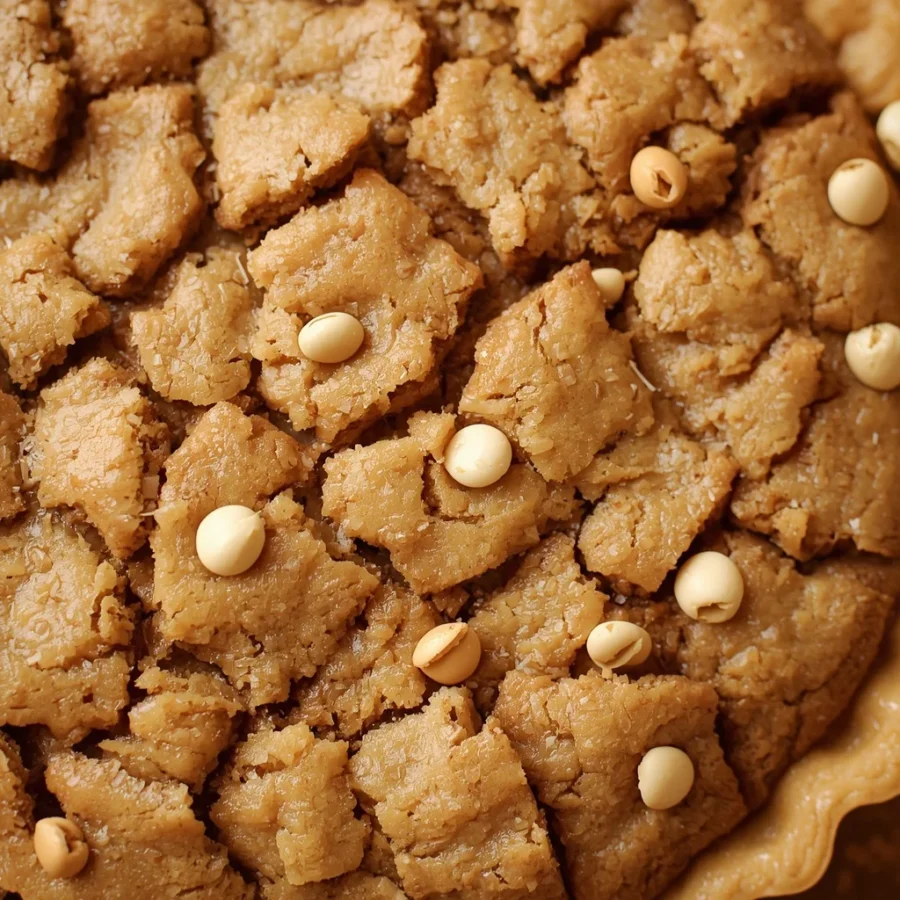 Viral Cracked Top Cookie Pie