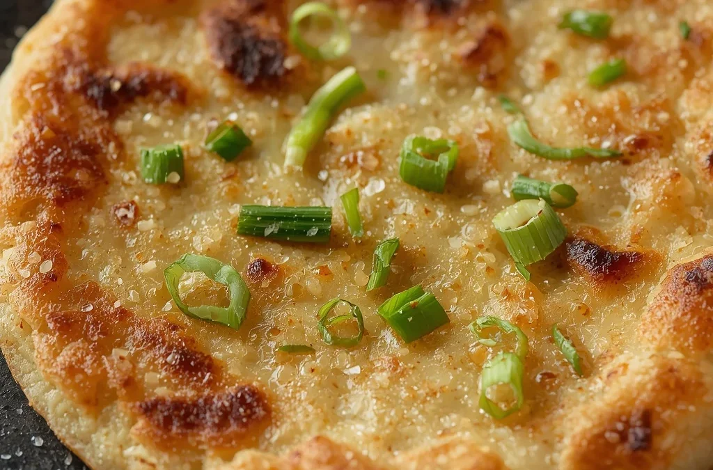 Viral Scallion and Chili Oil Flaky Flatbread