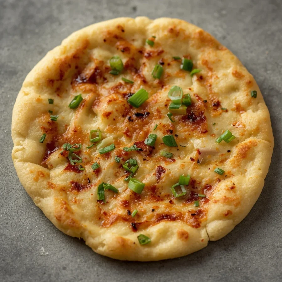 Viral Scallion and Chili Oil Flaky Flatbread