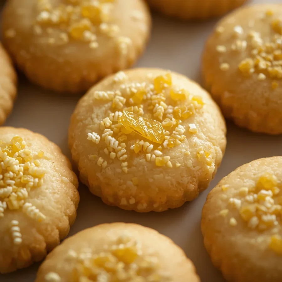 Yuzu Miso Butter Cookies