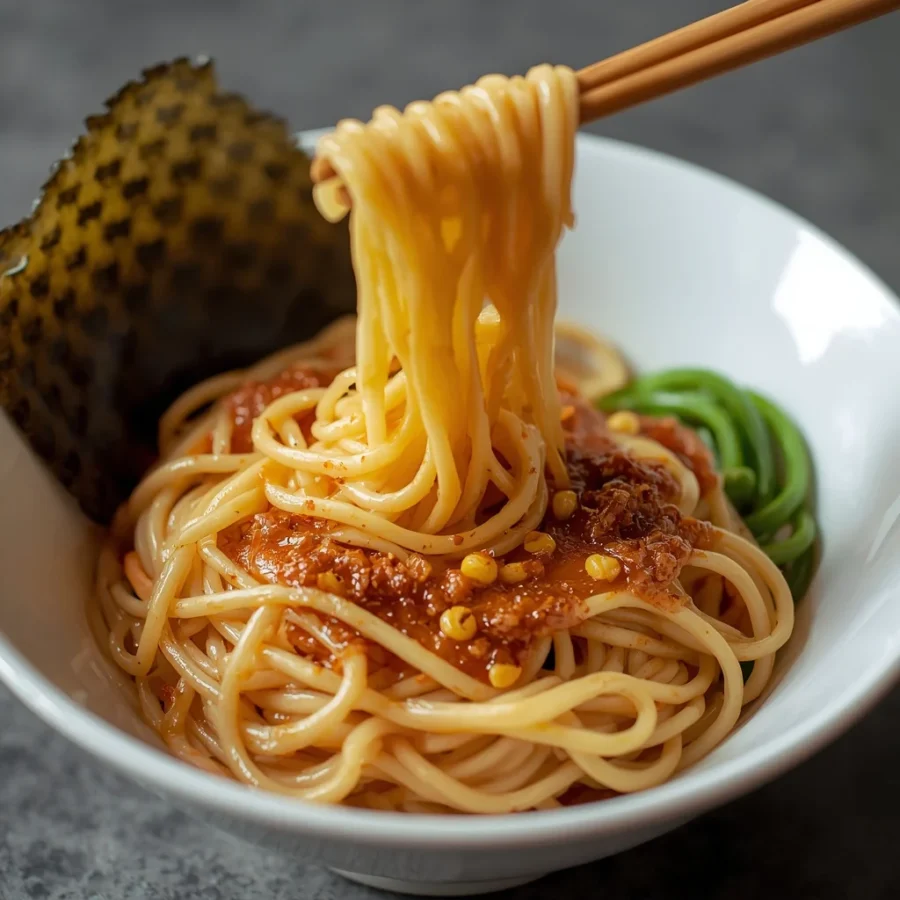 carbonara buldak ramen recipe