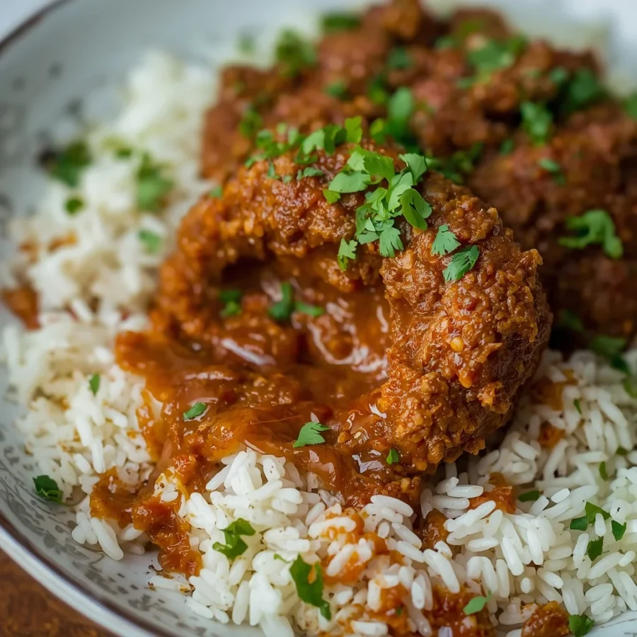 dump and bake kofta rice