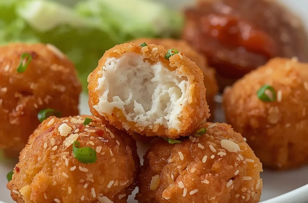 Air Fryer Chicken Katsu Bites