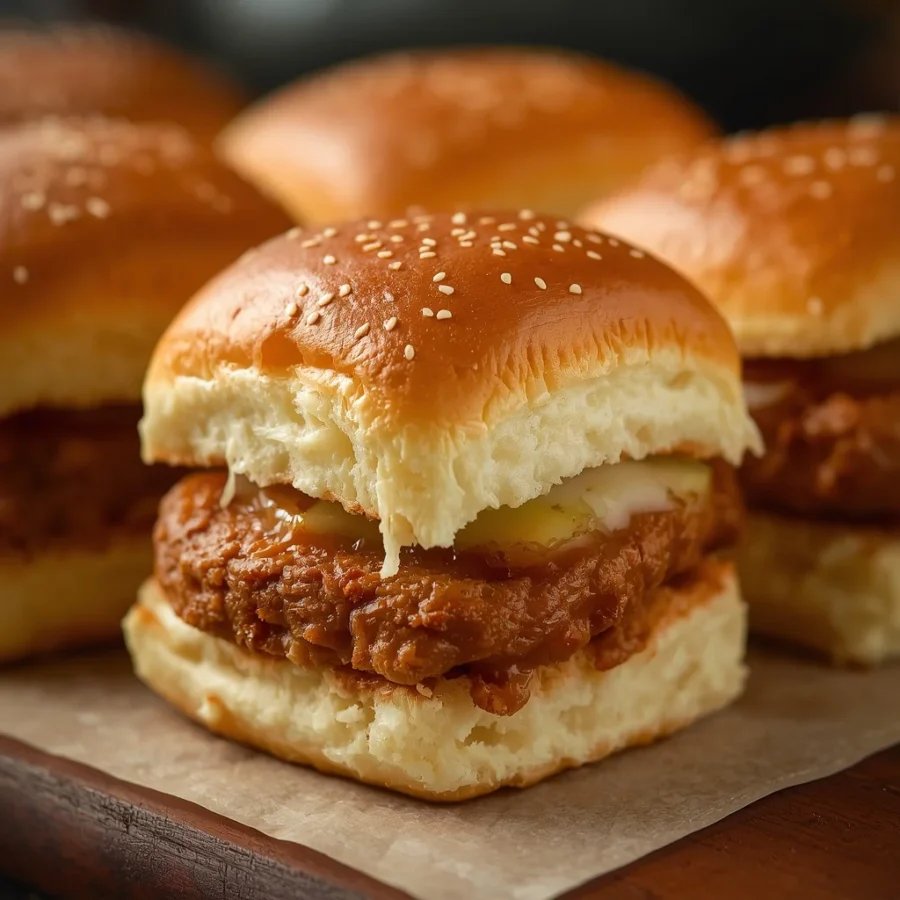 Air-Fryer Jalapeño Popper Beef Sliders