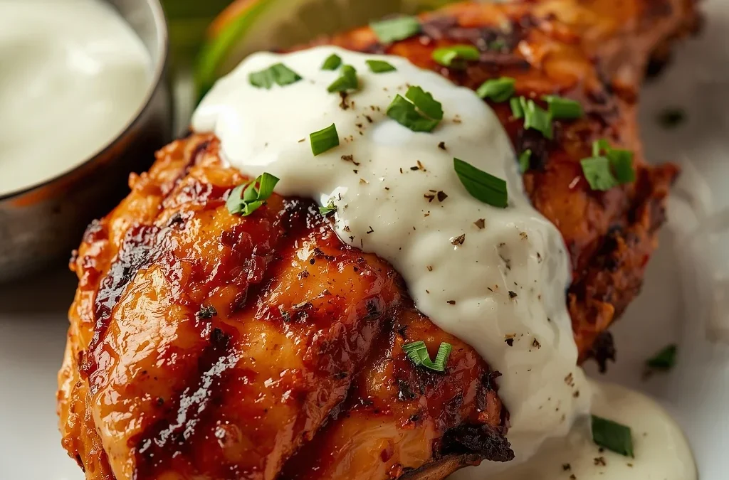 Alabama White Sauce Halal Grilled Chicken