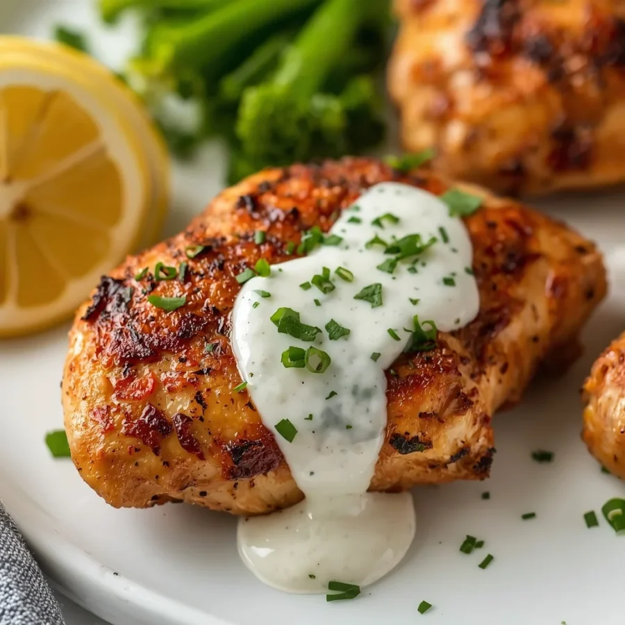 Alabama White Sauce Halal Grilled Chicken