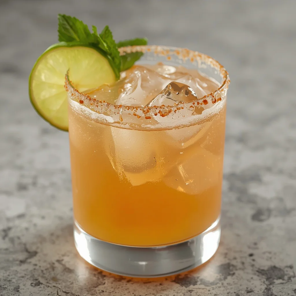 Baja Blast Copycat Mocktail