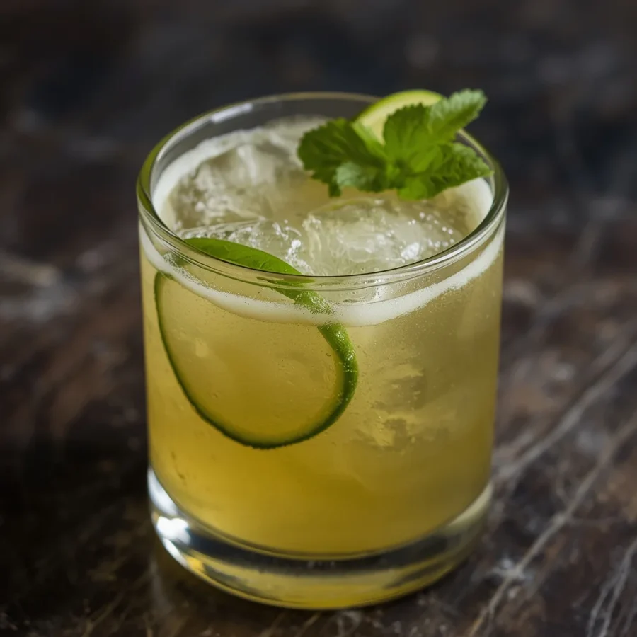 Baja Blast Copycat Mocktail