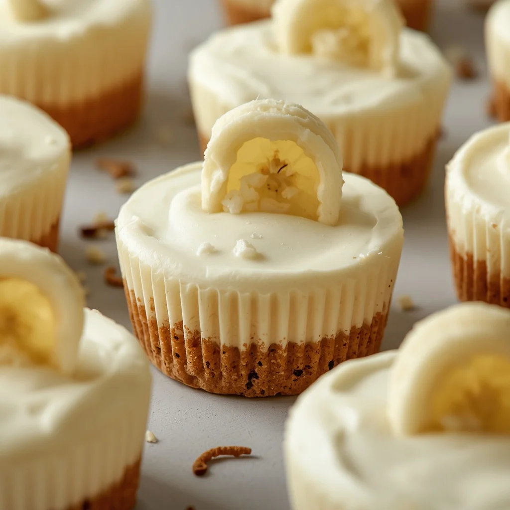 Banana Cream Pie Cheesecake Cups