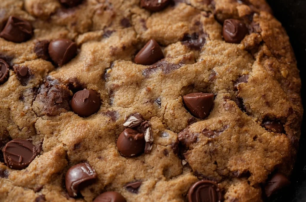 Beef Tallow Skillet Chocolate Chip Cookie