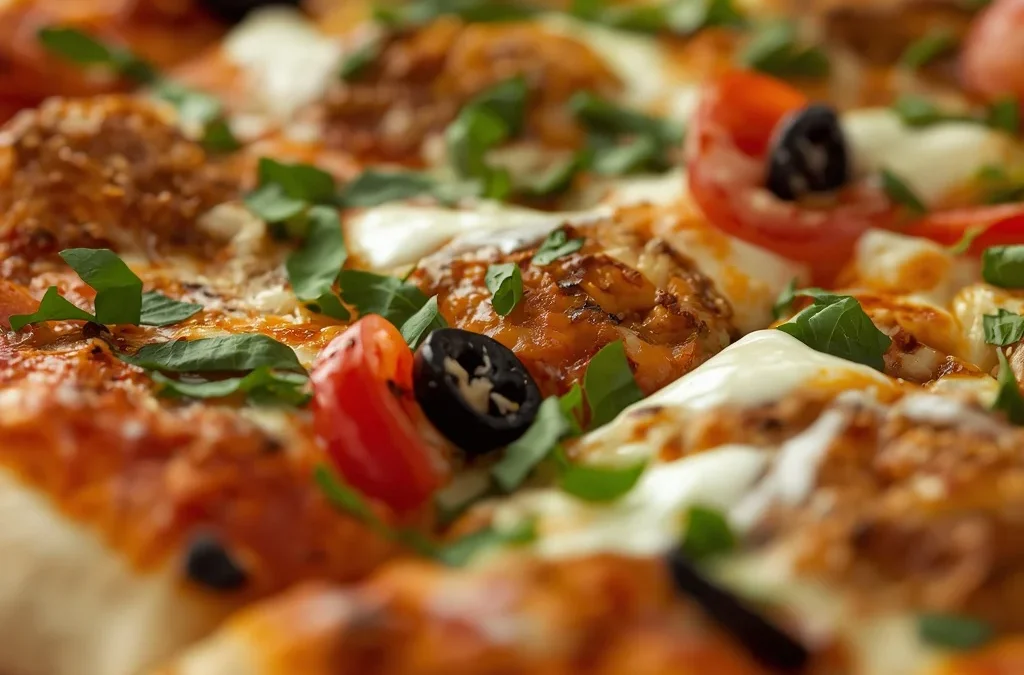 Chicken Tikka Naan Pizza