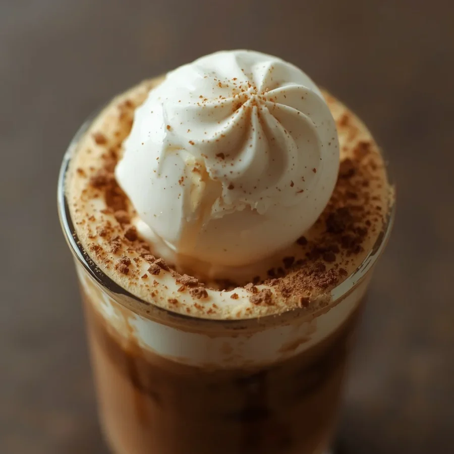 Coffee Affogato with Vanilla Bean Gelato