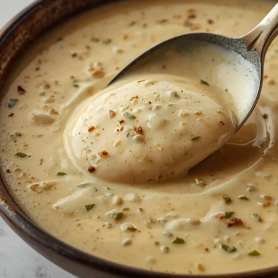 Creamy Garlic Toum Sauce
