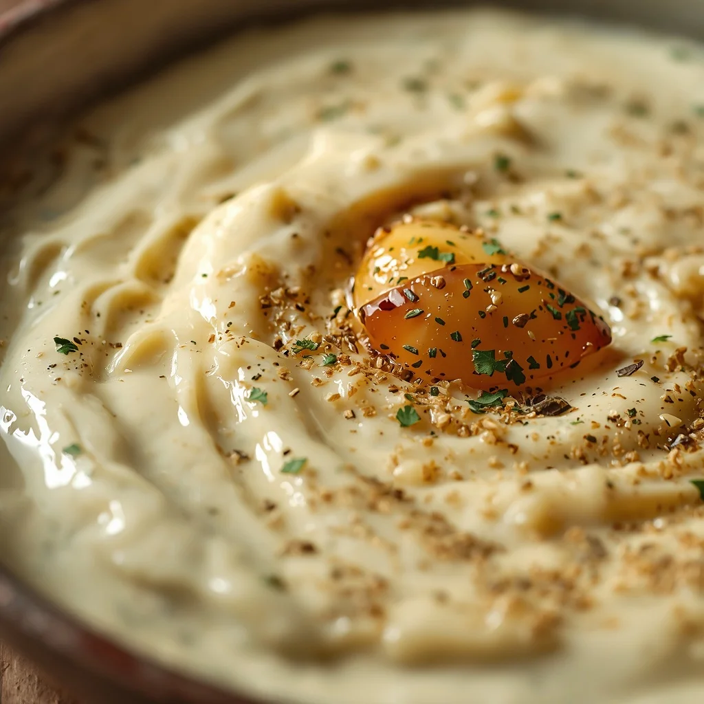 Creamy Garlic Toum Sauce