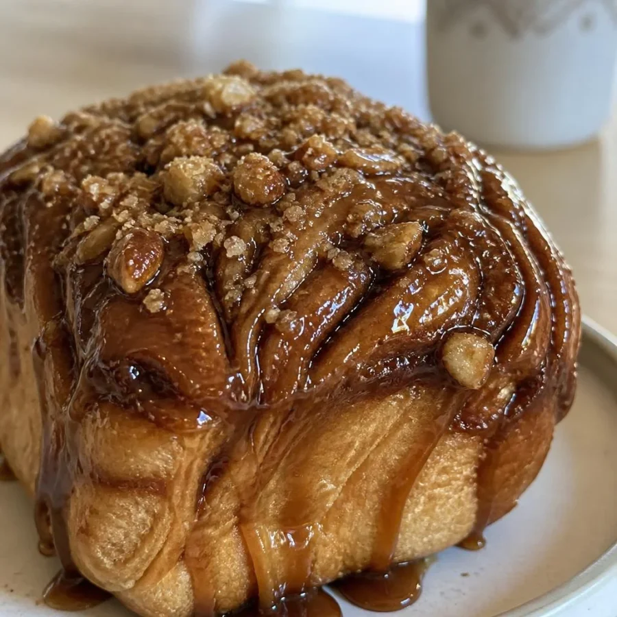 Date Molasses Halal Sticky Toffee Babka Buns