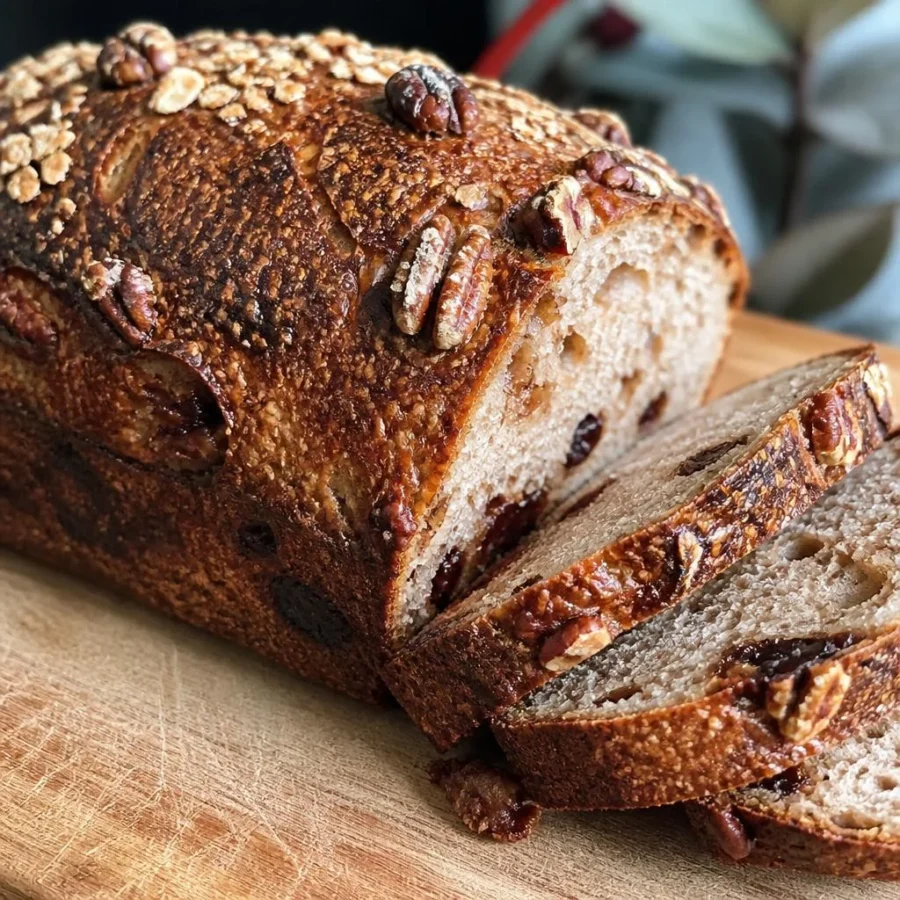 Date & Roasted Pecan Spelt Sourdough Loaf